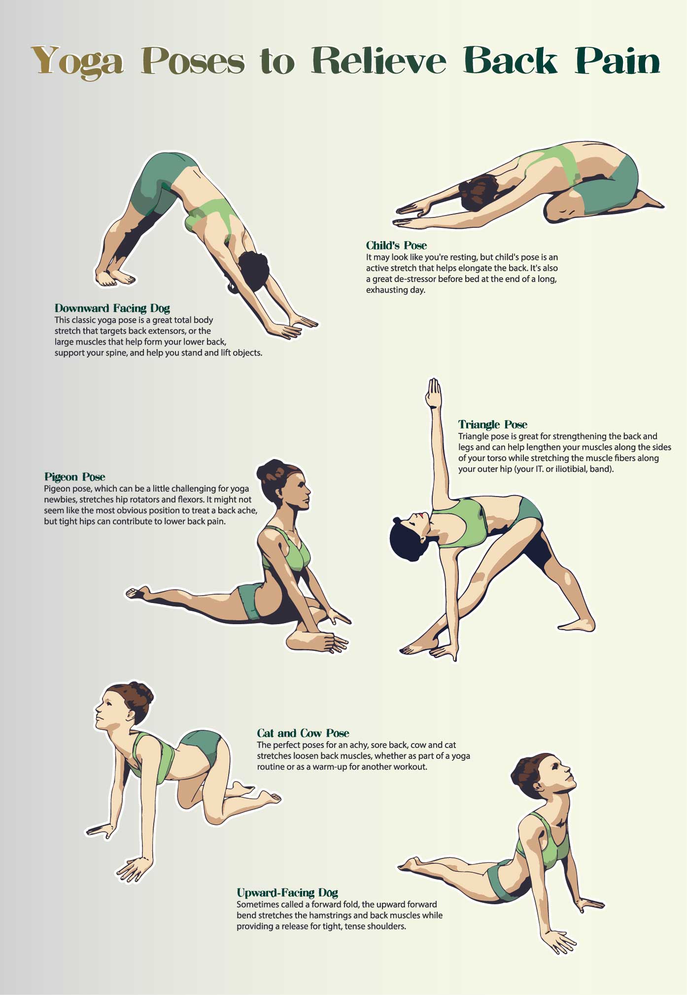 Stretching and exercises for back pain